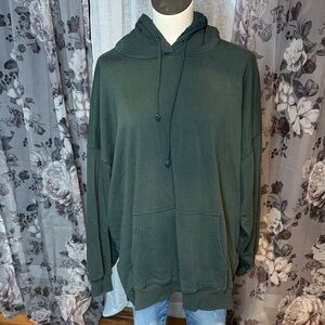 American Eagle Outfitters Dark Green Hoodie